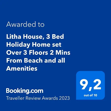 Litha House, 3 Bed Set Over 3 Floors 5 Mins From And Amenities Apartmán *